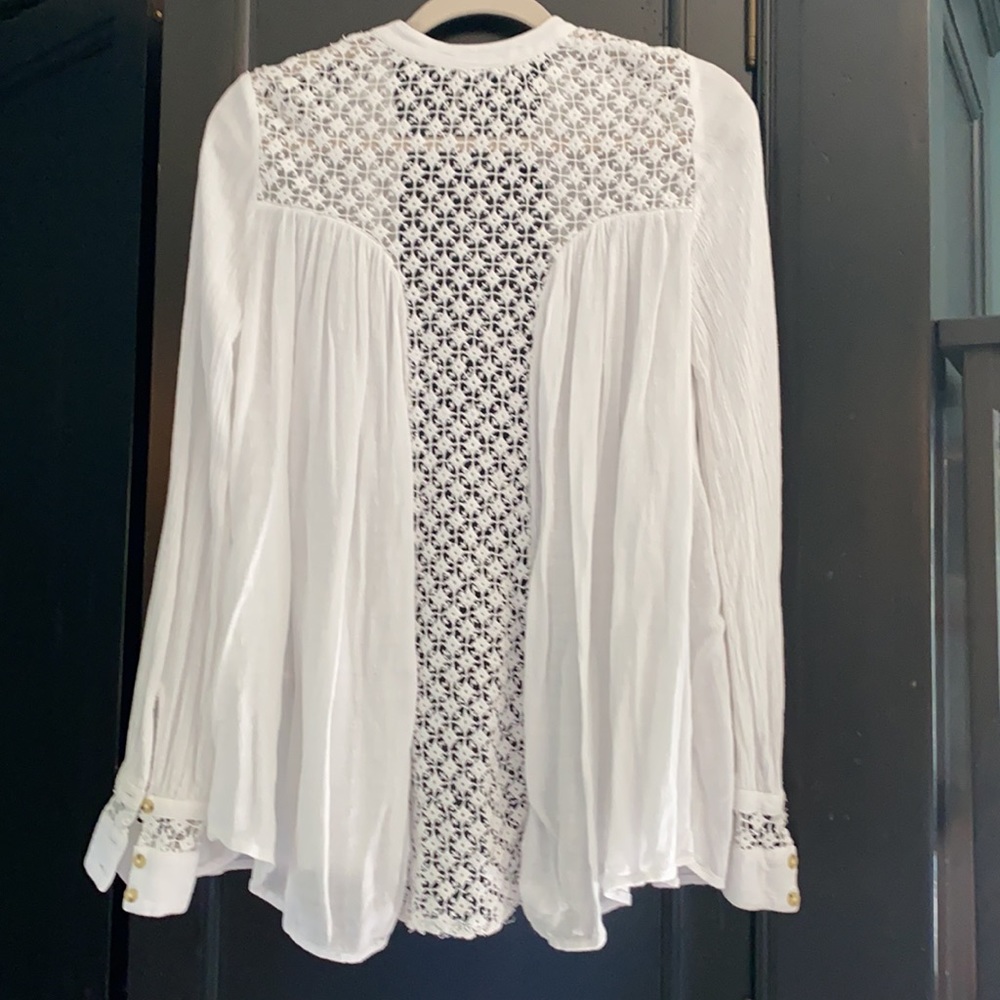 FP crochet white blouse - Picture 4 of 4